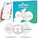 EasyHome Wireless TENS Unit with APP Remote Control Back Pain Relief Muscle Stimulator Massager Powered by MyPainOff App iOS Android App Pain Therapy Management EHE015BLE