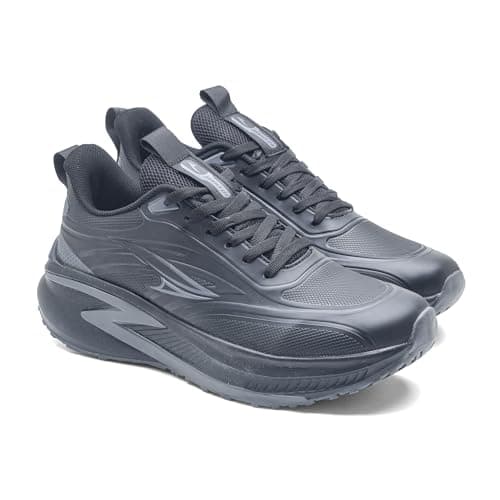 ASIAN Quantum-35 Men’s Running Shoes | Lightweight Water-Resistant Upper, Adaptive Fit with Memory Foam & TPR Grip Sole | Ideal for Running, Gym & Daily Training