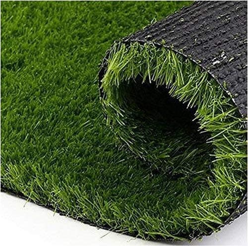Yellow Weaves 45 MM High Density Artificial Grass Rectangular Carpet Mat for Balcony, Lawn, Door (2 X 2 Feet), Green