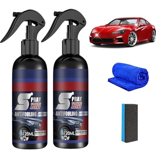 Rayhong Antifouling SprayAntifouling Spray for CarsMultiFunctional Coating Renewal Agent Sp rayRayhong S pray Coating Agent3 in 1 High Protection Quick2Pcs