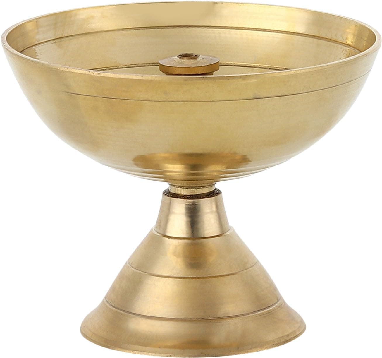 Rolimoli Pure Brass Paro Pyali Akhand Diya (9cm)
