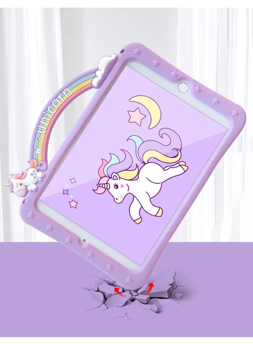 iPad Mini 6 Case, for iPad Mini 6th Gen 8.3 Inch, Cute Case for Girls and Women, with Stand and Strap, Silicone Case for Kawaii Girls