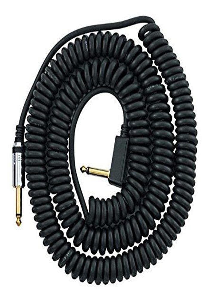 VOX VCC090 Black Coiled 1/4" Cable with Mesh Bag, 29.5'