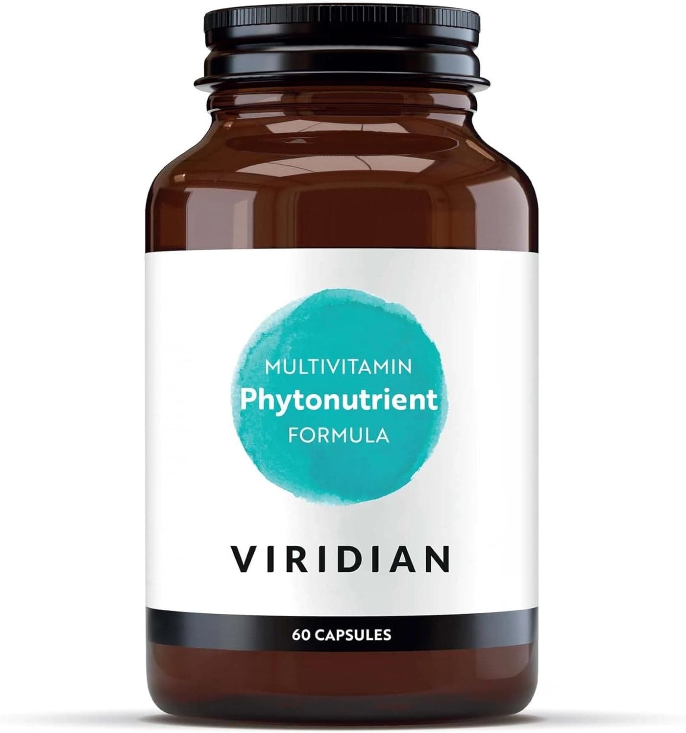 Viridian PhytoNutrient Formula Multivitamin 60 Caps Plant Rich Formula with Key Nutrients Potent Botanicals Wellness Support Supports Energy Immune System Nutritionist Formulated
