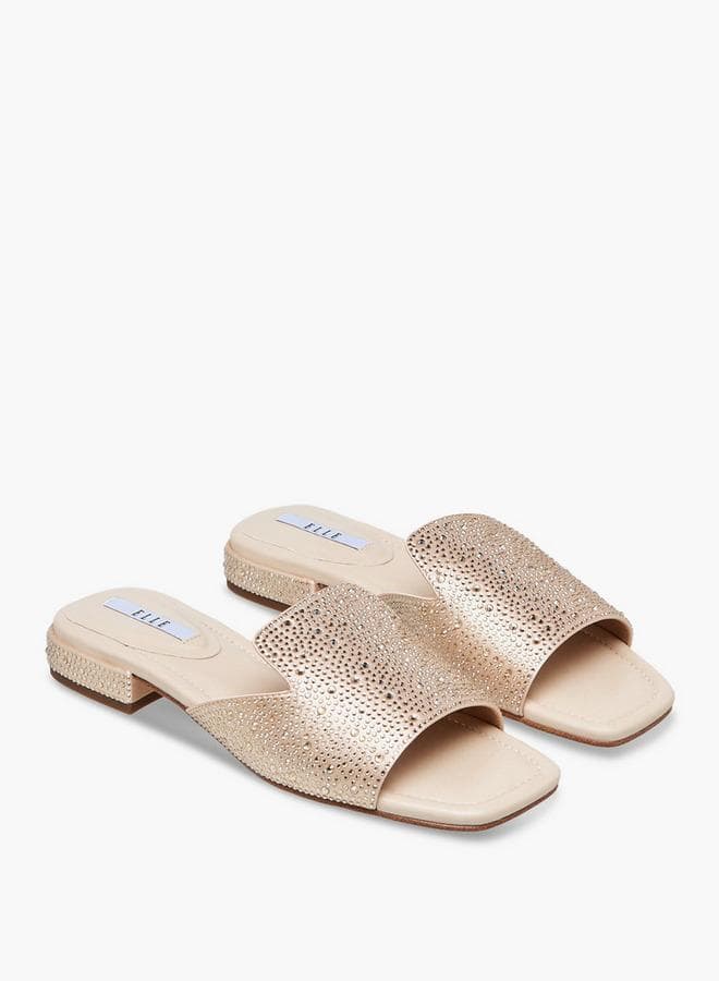 Women Embellished Slip-On Sandals