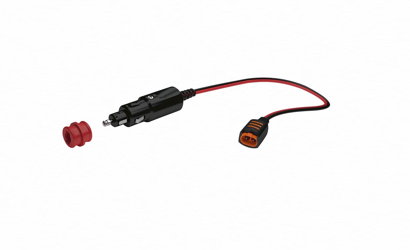 CTEK Connect CIG Plug, Permanent Connection for Hard-to-Reach Batteries, Easy Connection to Your CTEK Battery Charger Using The Vehicle 12V Accessory Sockets, for Cars, Motorcycles & Other Vehicles