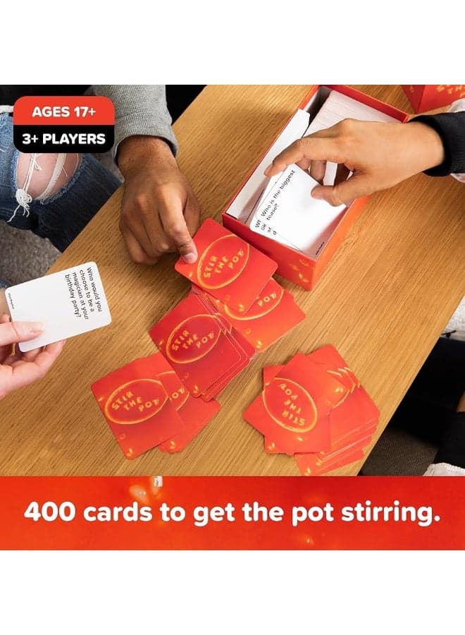 WHAT DO YOU MEME? Stir The Pot - The Party Game That Roasts Your Friends - Adult Card Games for Game Night