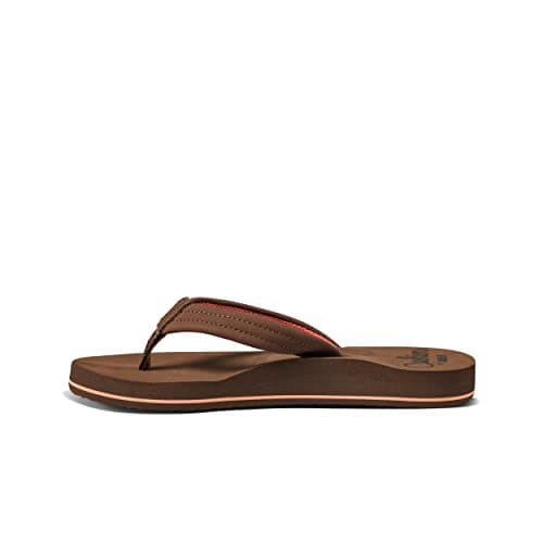 Reef Cushion Breeze Womens Flip Flop, Ultra Soft Cushion Footbed, Arch Support, Chocolate, 9