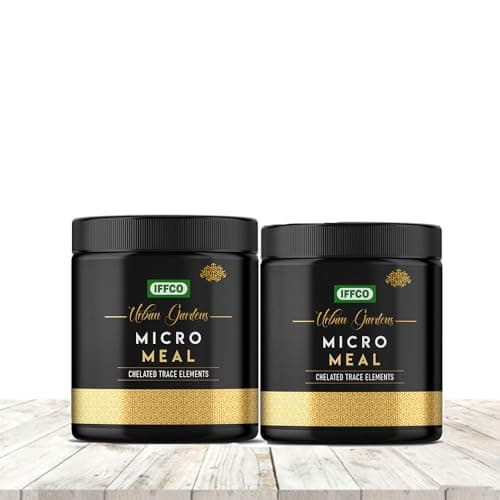 IFFCO Urban Gardens - Micro Meal 500 gm - Micronutrient Mix for Plants & Home Garden - EDTA Chelated Formula - Suitable for All Indoor & Outdoor Plants - 100% Water Soluble