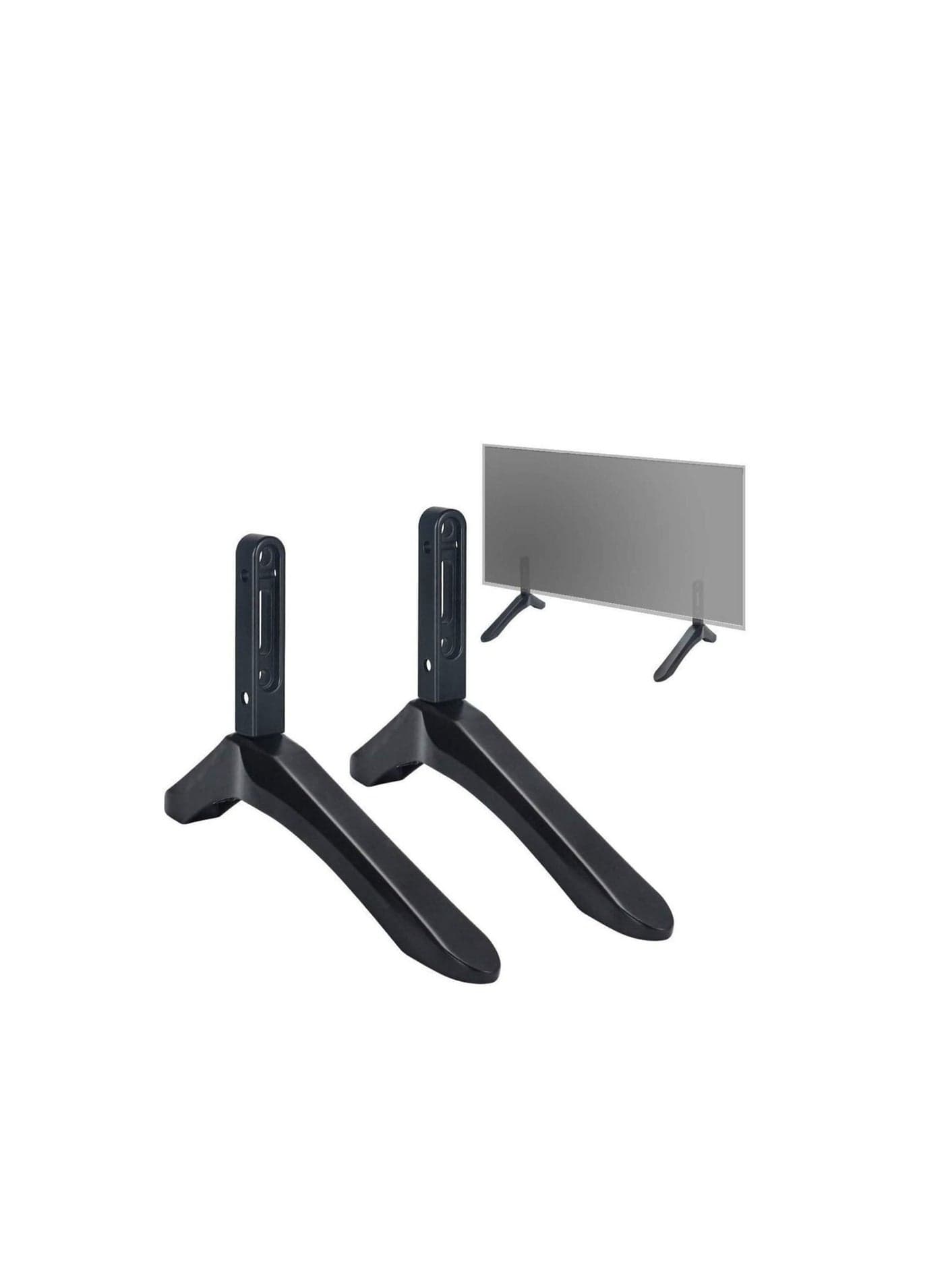 Desktop Universal TV Base Black Stand