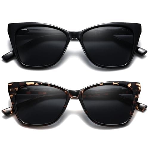 LKEYE Oversized Reading Sunglasses Glasses For Women Outdoor Cat Eye Sun Readers With Spring Hinge Eyewear LK6042 +1.75