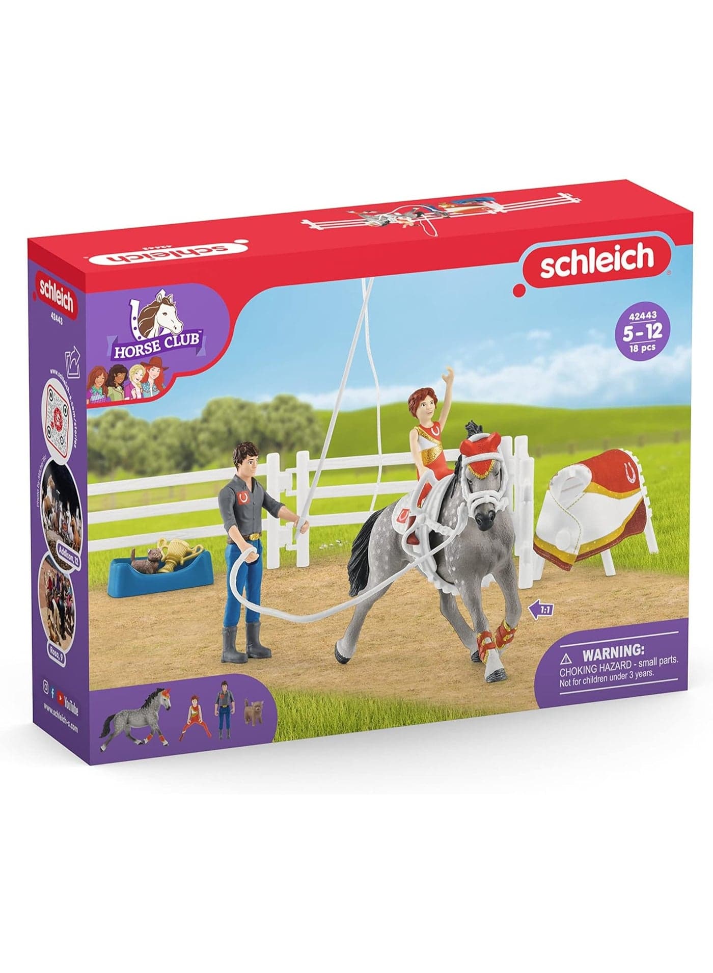 Schleich Horse Club Mia's vaulting set