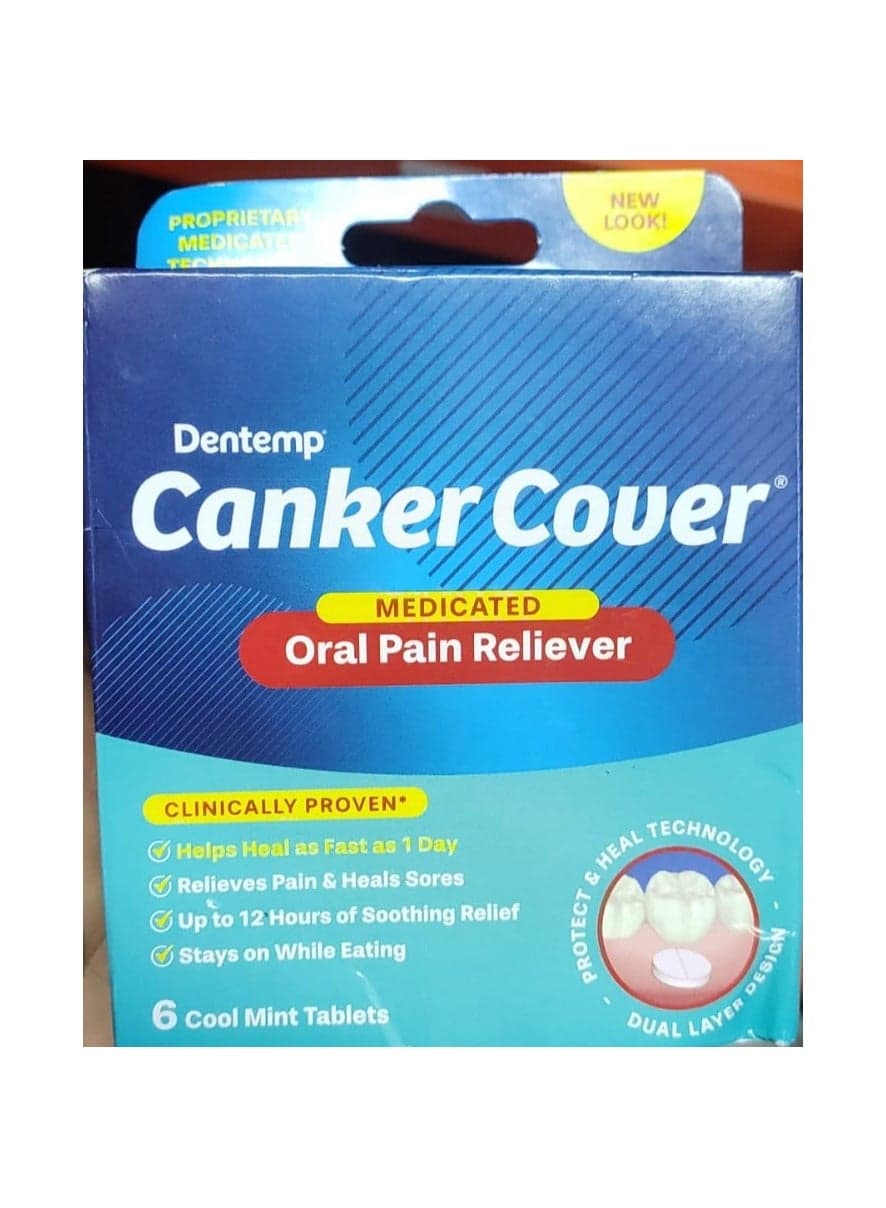 Analgesic for mouth pain and ulcer pain (6 Counts)