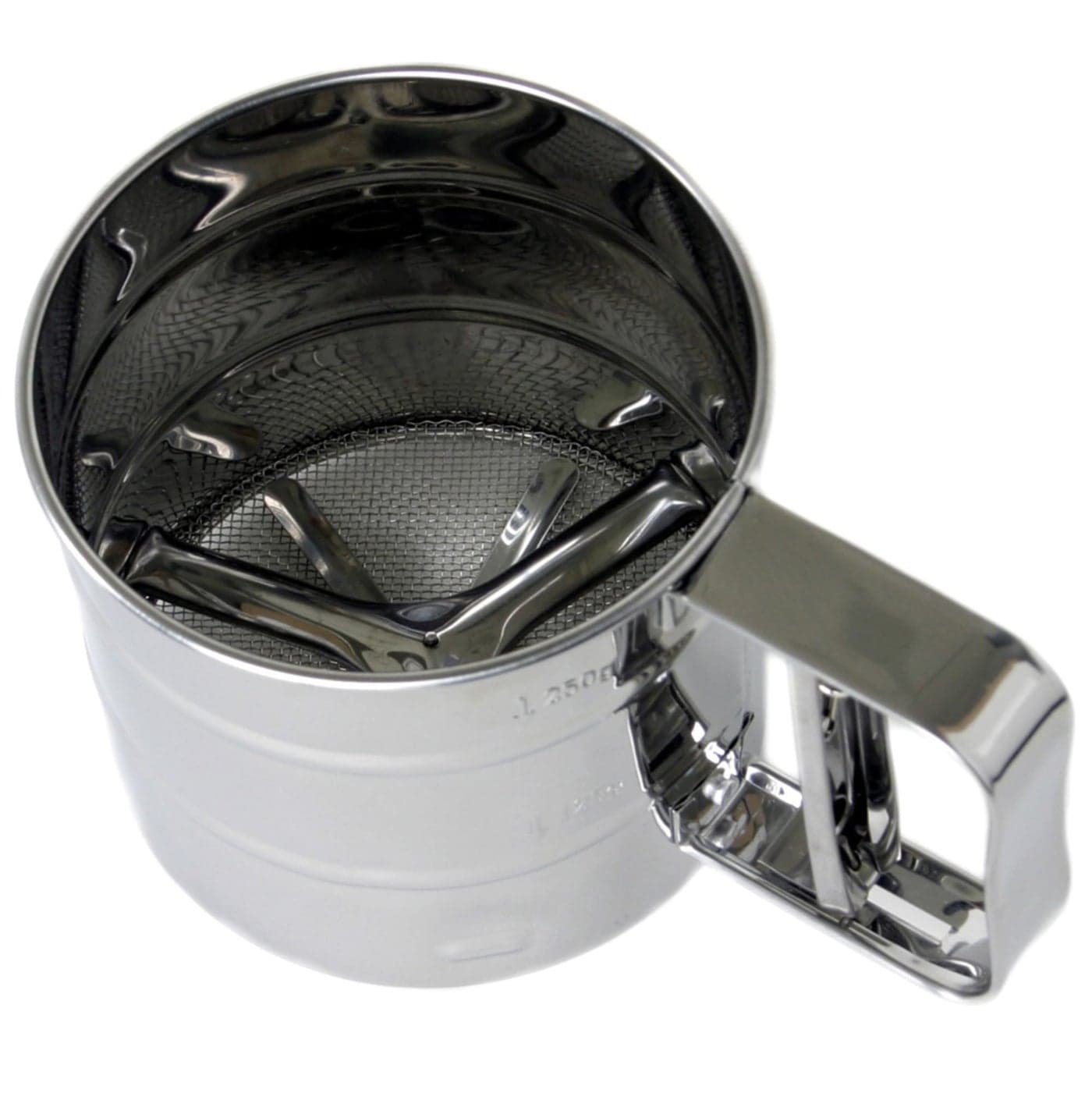 Chef Craft Classic Flour Sifter 3 Cup Stainless Steel