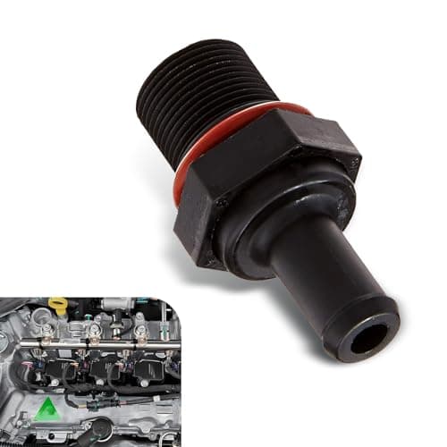 waswale Pack1 Car PCV Oneway Exhaust Valve Replacement 267402G000 267402G000 Positive Crankcase Ventilation Control Valve Compatible with JAC Chery Big Dipper Hyundai Accord Nissan Black