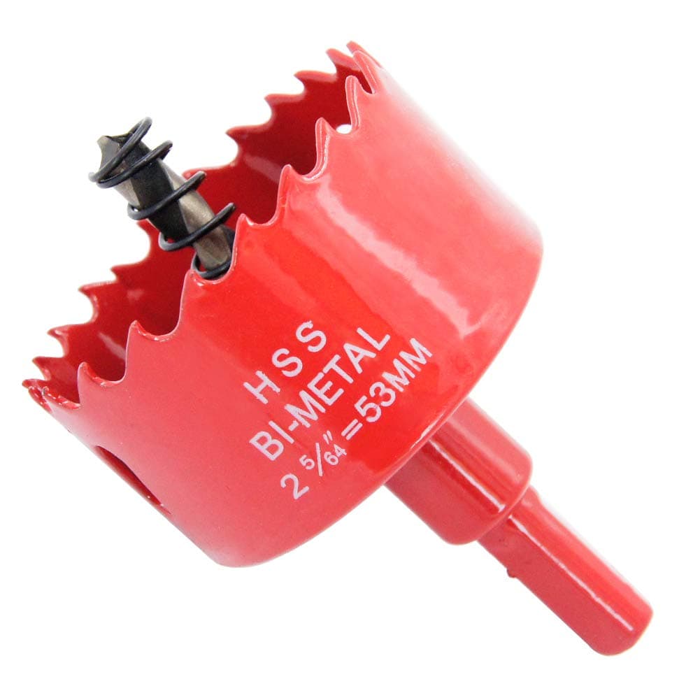 Hole Saw Drill Bit LAIWEI HSS Hole Cutter with Arbor for Wood233253mm Hole Saw
