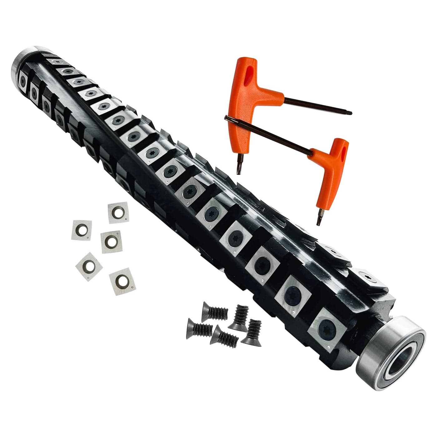 FOXBC 1212 inch Spiral Helical Cutterhead for DeWalt DW733 DW734 Planer