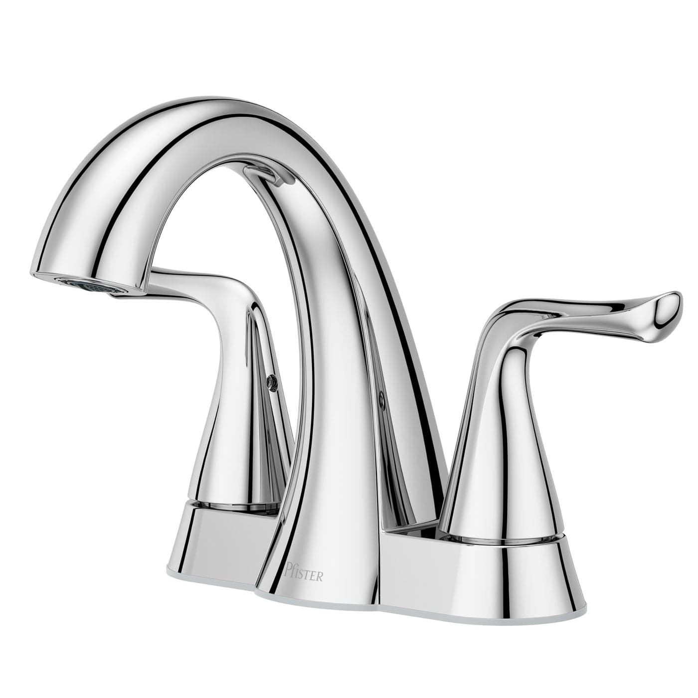 Pfister Willa Bathroom Sink Faucet 4Inch Centerset 2Handle 3Hole NSF Certified Polished Chrome Finish LF048MALCC