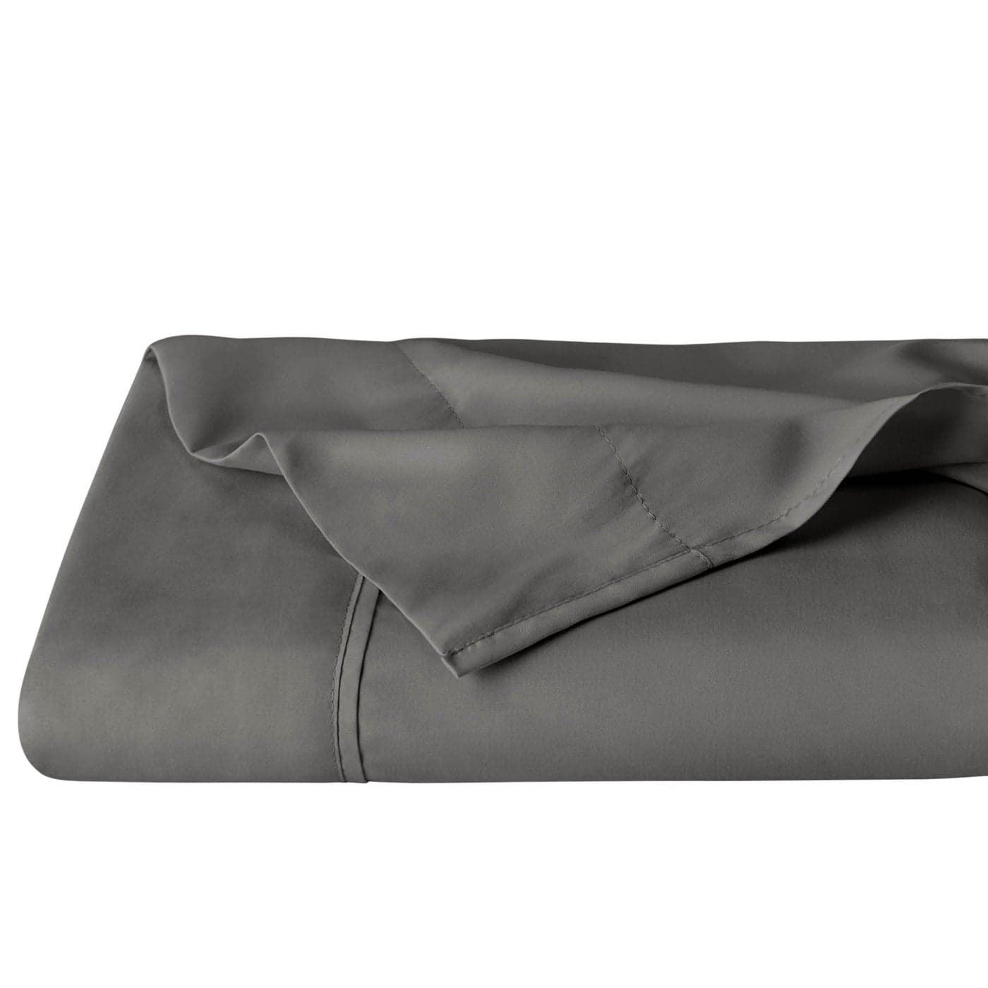 Bare Home King Flat Sheet Premium 1800 UltraSoft Top Sheet Hotel Luxury Double Brushed Easy Care 1 King Flat Sheet Only King Grey