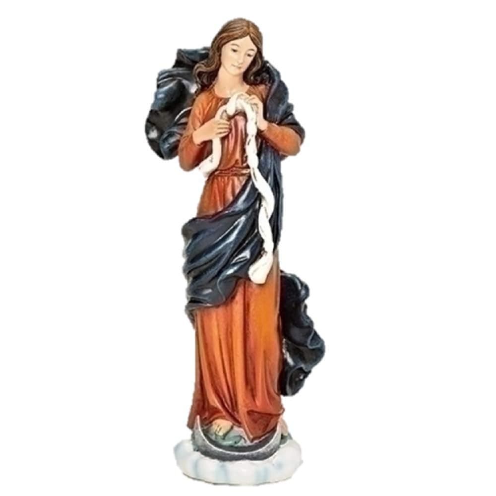 Roman Josephs Studio Inc Mary Undoer of Knots Figure on Base for 6 Scale Renaissance Collection 675 H Resin and Stone Religious Gift Decoration