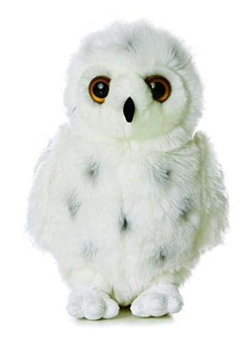 Aurora® Adorable Flopsie™ Snowy™ Stuffed Animal - Playful Ease - Timeless Companions - White 12 Inches