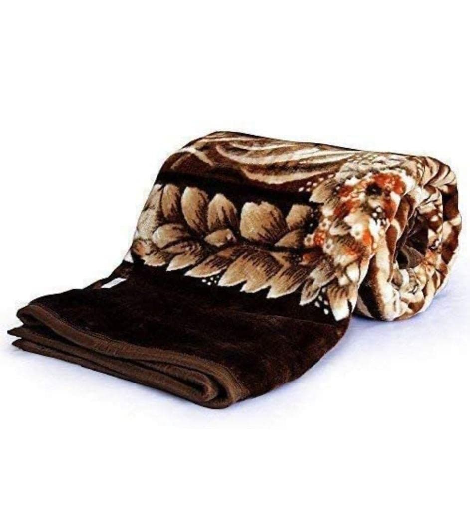 ALCITIC HOME Super Soft Woolen Double Bed Blanket Luxurious Mink Warm & Cosy for Winter.