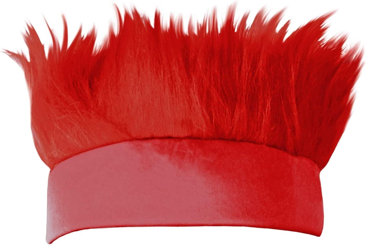 Beistle Hairy Headband Red 60277R 1 Count Pack of 1