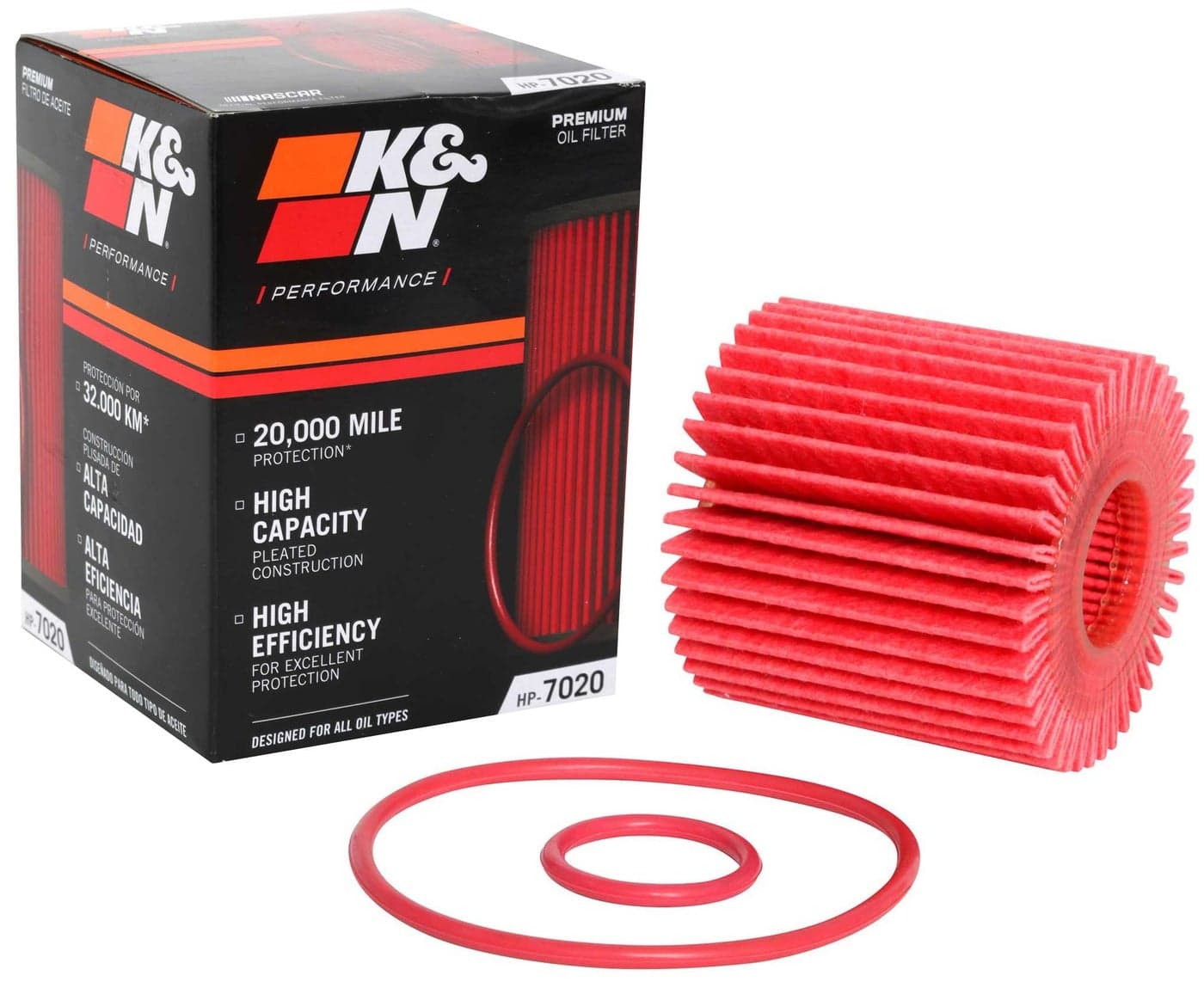 KN Oil Filter 20000 Mile Engine Protection High CapacityHigh Efficiency Compatible with 20052021 LEXUSTOYOTALOTUSSCION See Product Description for Select Models HP7020