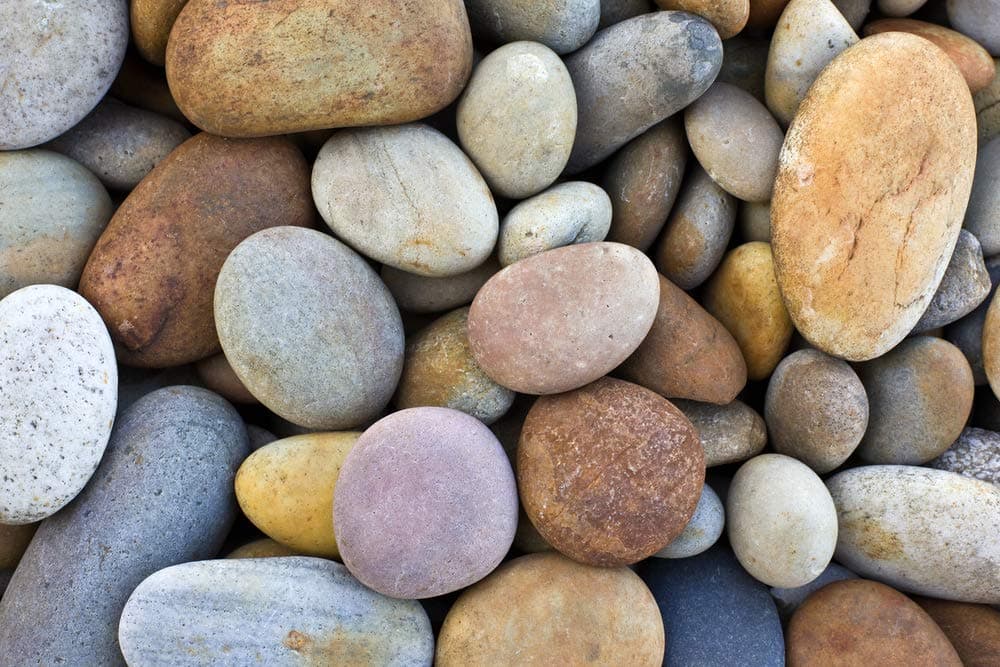 5 Ace Beautifull pebbles wall sticker poster of nature,landscape(size:12x18),multicolor
