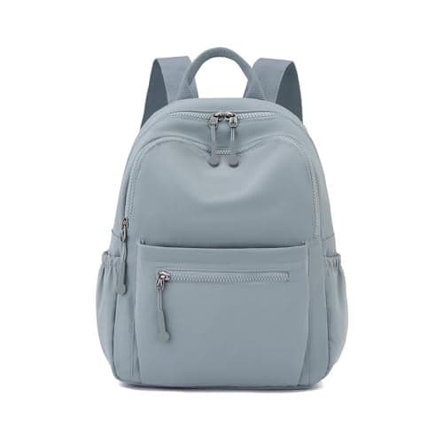 Tanweibago Mini Nylon Women Backpacks11L Small Ladies backpacks Casual Lightweight Women Shopping Travel Daypack Z1blue