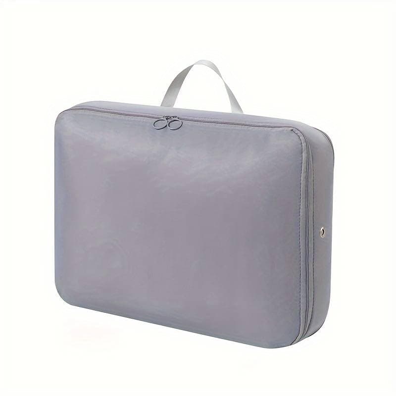 ATHA Travel Essentials Bag Space Saving Self Compression Cloth Organizer Travel Cloth Cube with Handle Expandable Storage Bag Luggage Organizers Suitcase 1 Psc