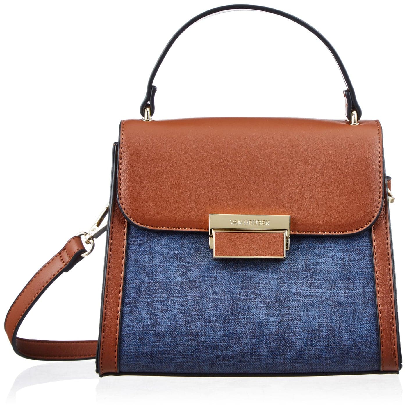 Van Heusen_Womens__SLING BAG_(VWSS25SMU0228_BLUE/TAN_)