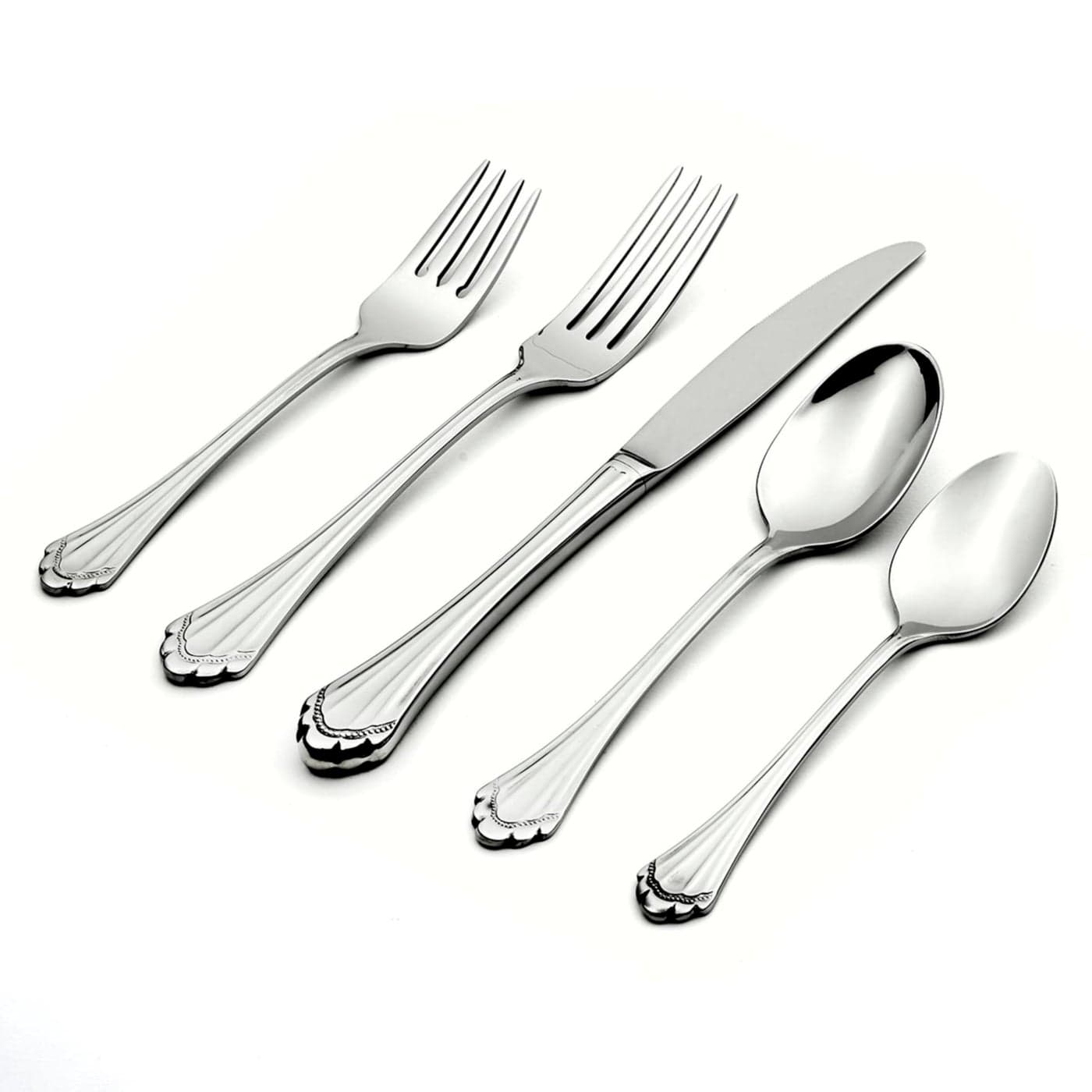 Oneida Marquette 5Piece Flatware Set Service for 1