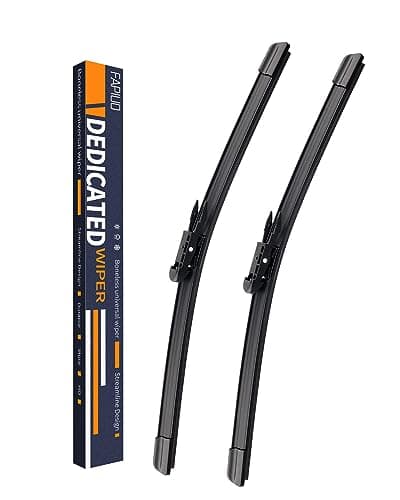 Replacement for Chevrolet Silverado 20082013GMC Sierra 20072013 Silent Wipers FAPIUO Front Windshield Wipers 2222 Blade Set 2 PackPinch Tab