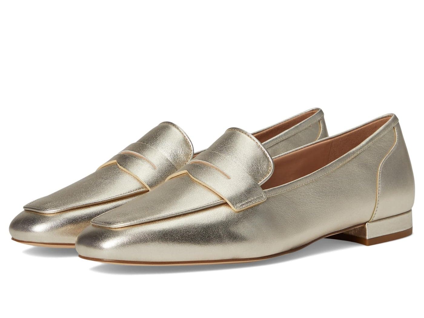 Cole Haan Womens Tarese Soft Loafer, Soft Gold Leather, 10-B US