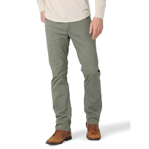 Wrangler Authentics Men's Slim Fit Straight Leg Jean, Spruce, 32W x 30W