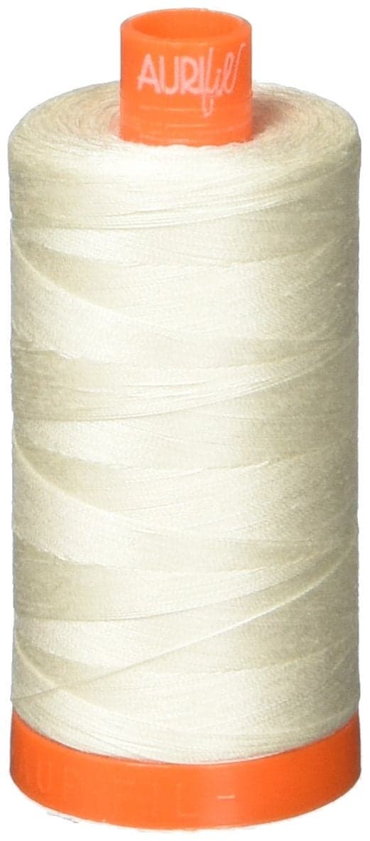 AURIFIL USA Aurifil 50wt Cotton 1,422yd-Muslin, 1422 yd, Muslin