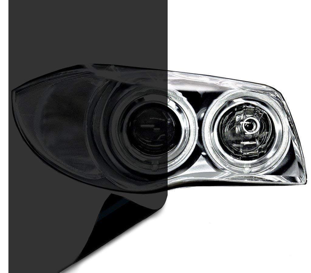 VViViD Dark Black Headlight Taillight Tint AirRelease Vinyl Wrap Film Roll 60 x 179