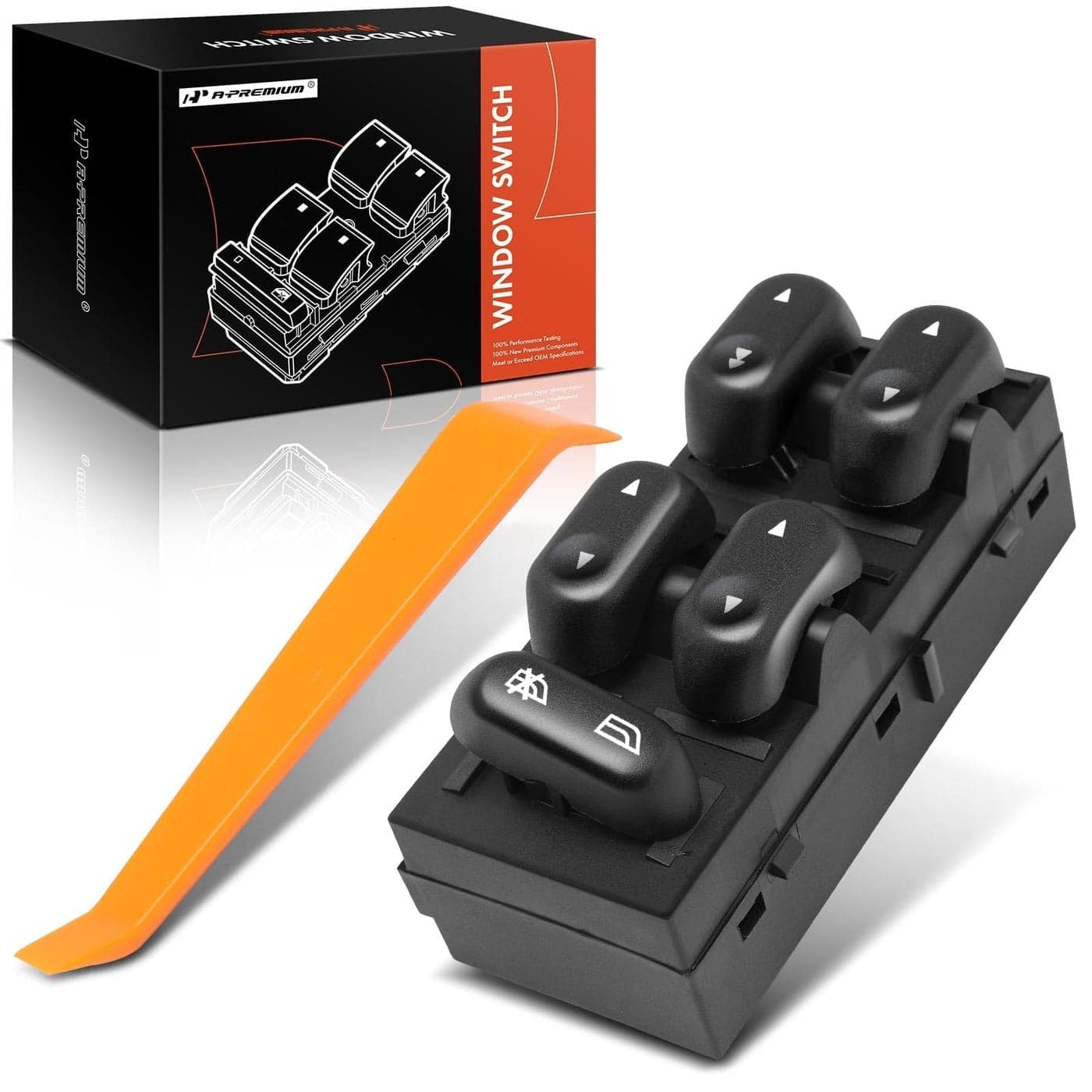 APremium Master Power Window Switch Driver Side Compatible with Ford F150 20042008 Expedition 20032006 Crown Victoria 20032008 Lincoln Mark LT Mercury Grand Marquis Marauder