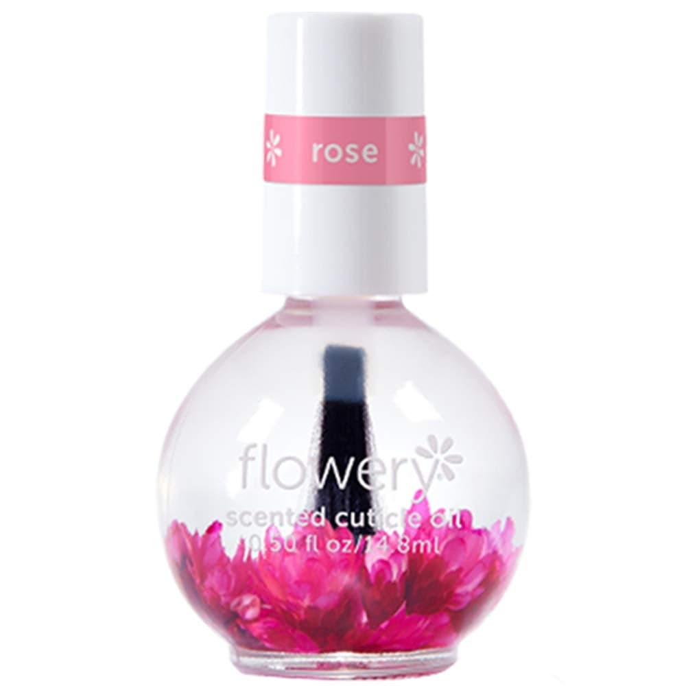 Flowery Rose Scented Cuticle Oil 05 oz 1 Pack