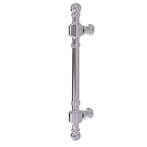 Allied Brass RD-3/8-PC Retro Dot Collection 8 Inch Beaded Door Pull, Polished Chrome