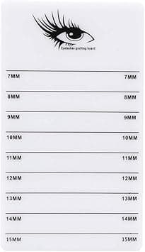Eyelash extension pad acrylic hand board eyelash support graft eyelash spacer false eyelash tray for false eyelash grafting 715mm