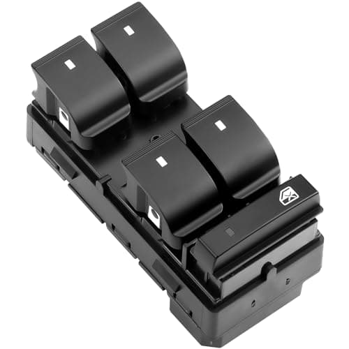 LCWRGS Power Window Switch Compatible with GMC Acadia 2007 2008 2009 2010 2011 2012 2013 2014 2015 2016, Driver Side Master Control Window Switch, 20945224