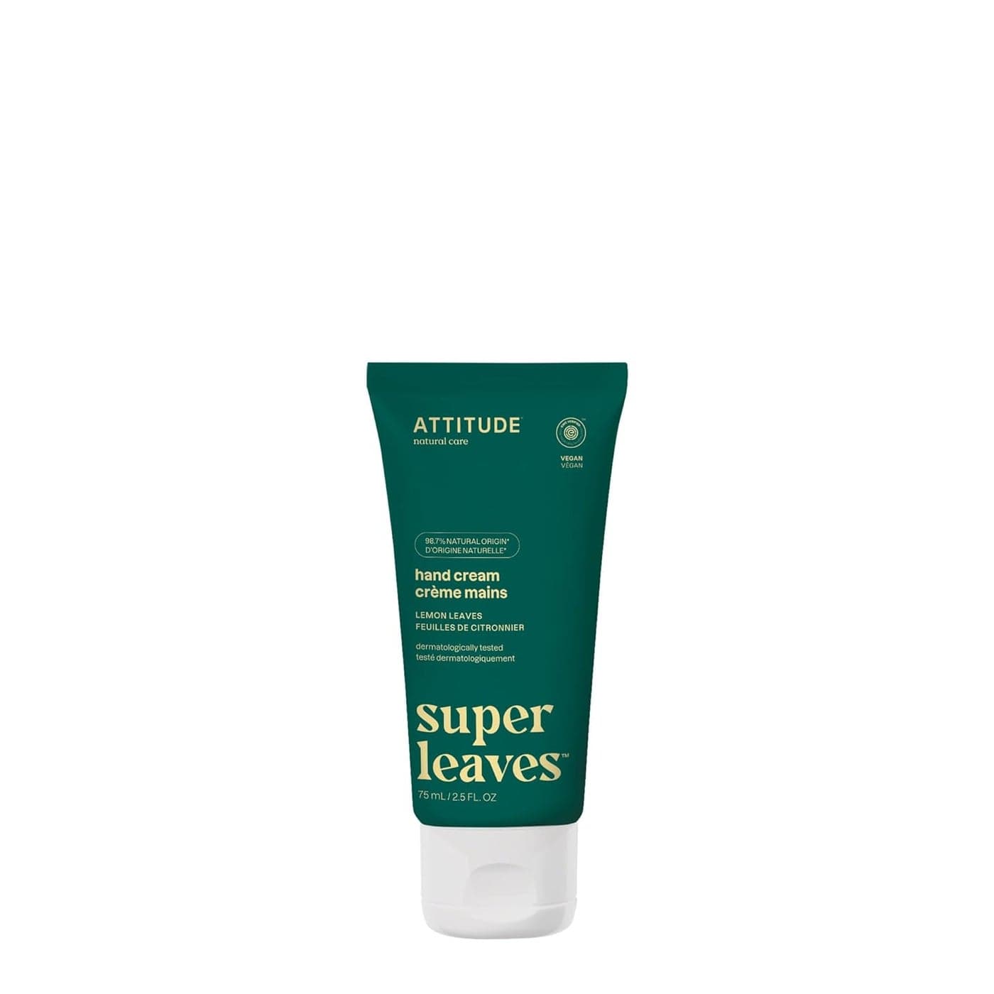ATTITUDE Hand Cream EWG Verified Plant and MineralBased Vegan Personal Care Products Lemon Leaves 25 Fl Oz