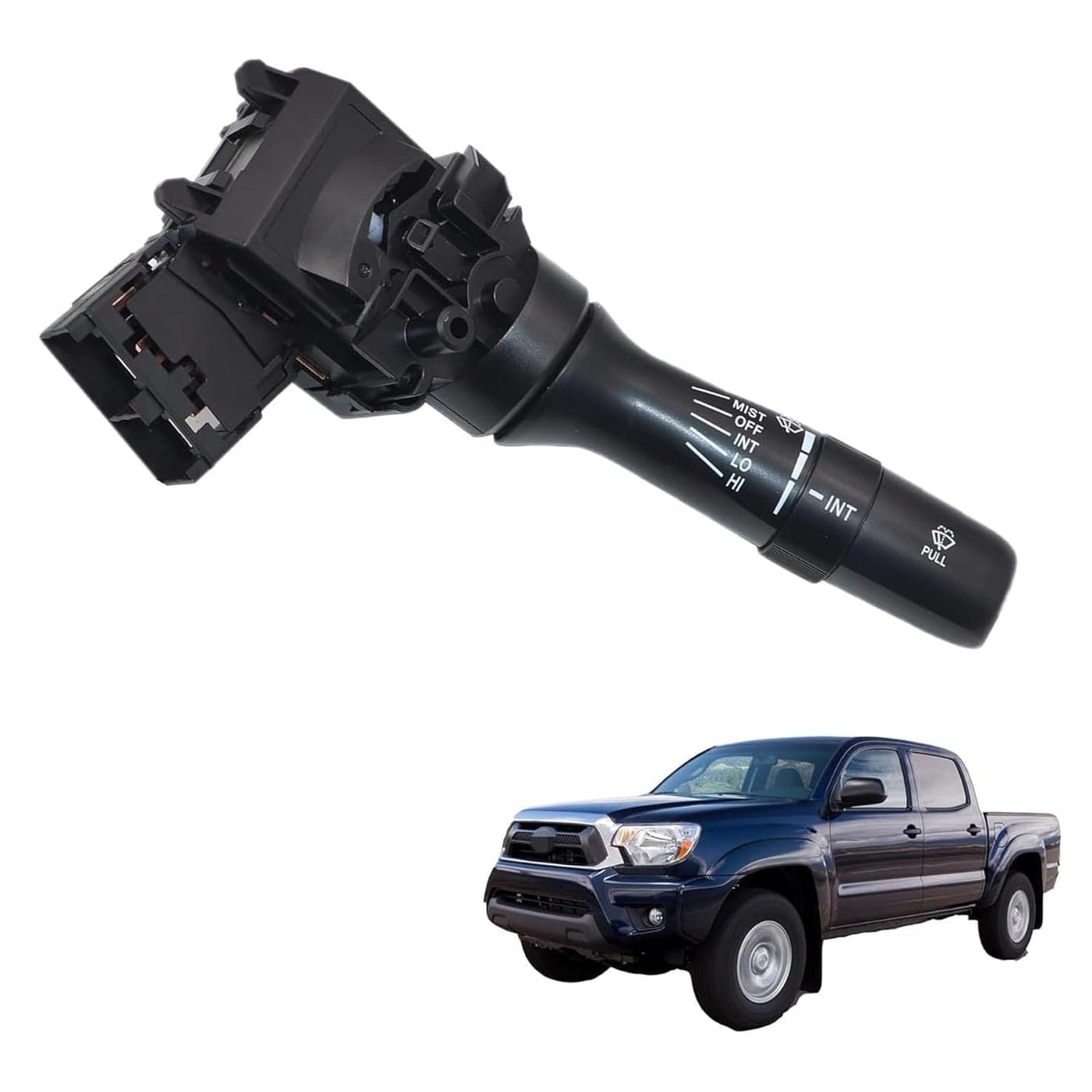 XQSMWF Intermittent Wiper Switch for Toyota Tacoma 2005-2011 - Replacement Part 84652-04141