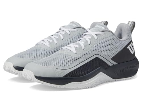 WILSON Rush Pro Lite Mens Tennis Shoe Pearl BlueEbonyWhite Size 7