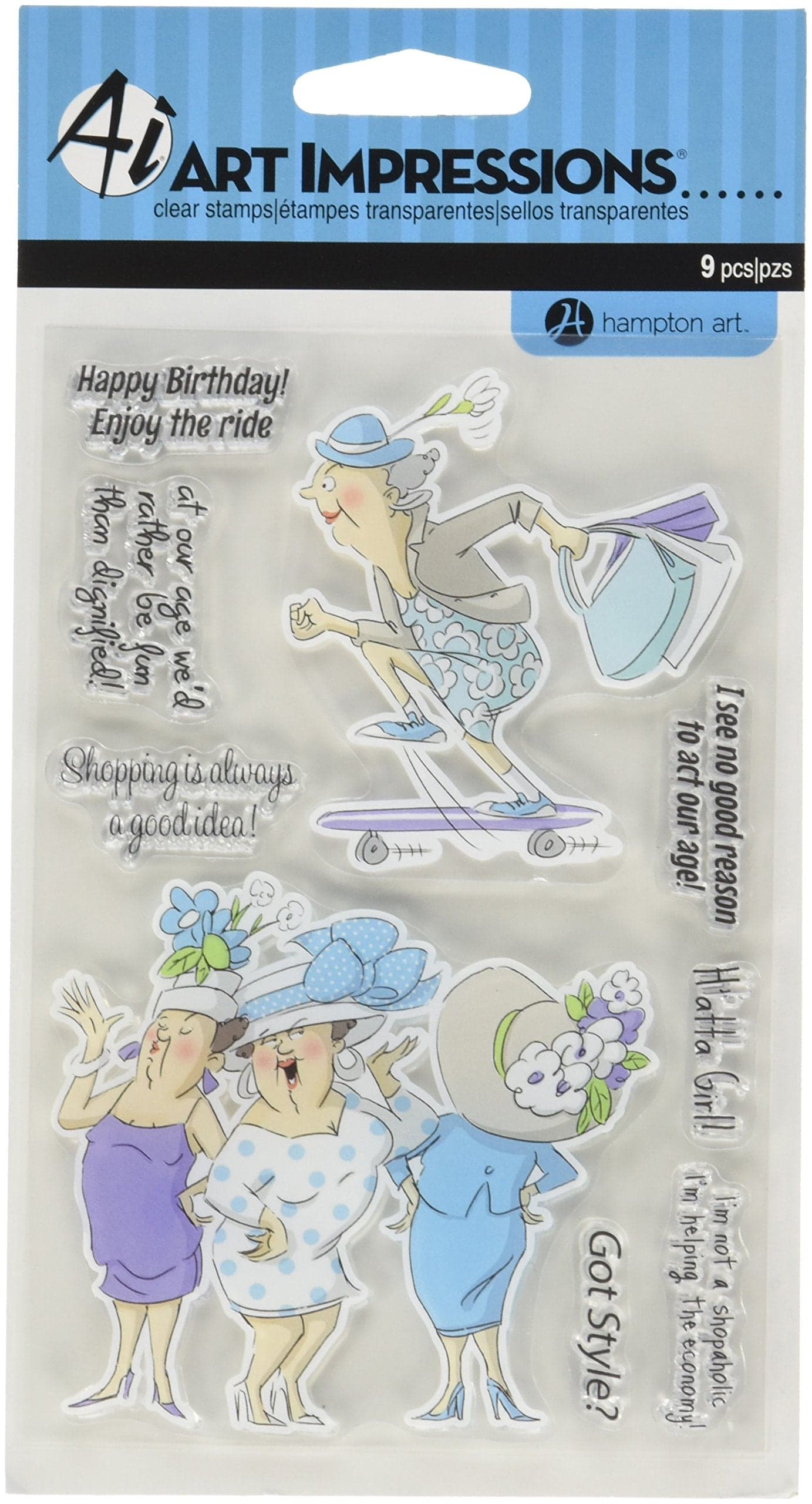 Hampton Art Art Impressions People Clear Stamps Got Style