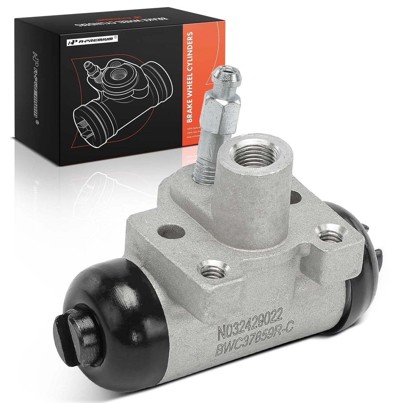 APremium Rear Passenger Drum Brake Wheel Cylinder Compatible with Select Honda Models CRV 19972001 Accord 19911993 Wagon Accord 19942002 Replace 43300SM5A01 43300S84A03