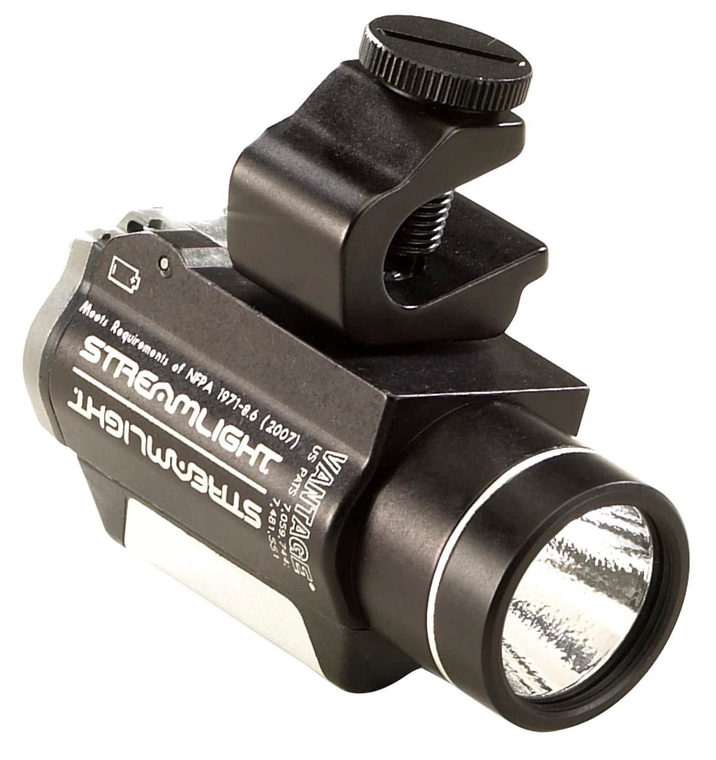 Streamlight 69140 Vantage LED Helmet Mounted Flashlight Black