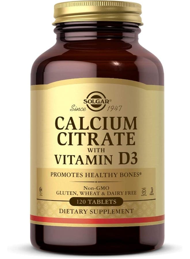 Calcium Citrate with Vitamin D3, 240 Tablets Packaging May Vary